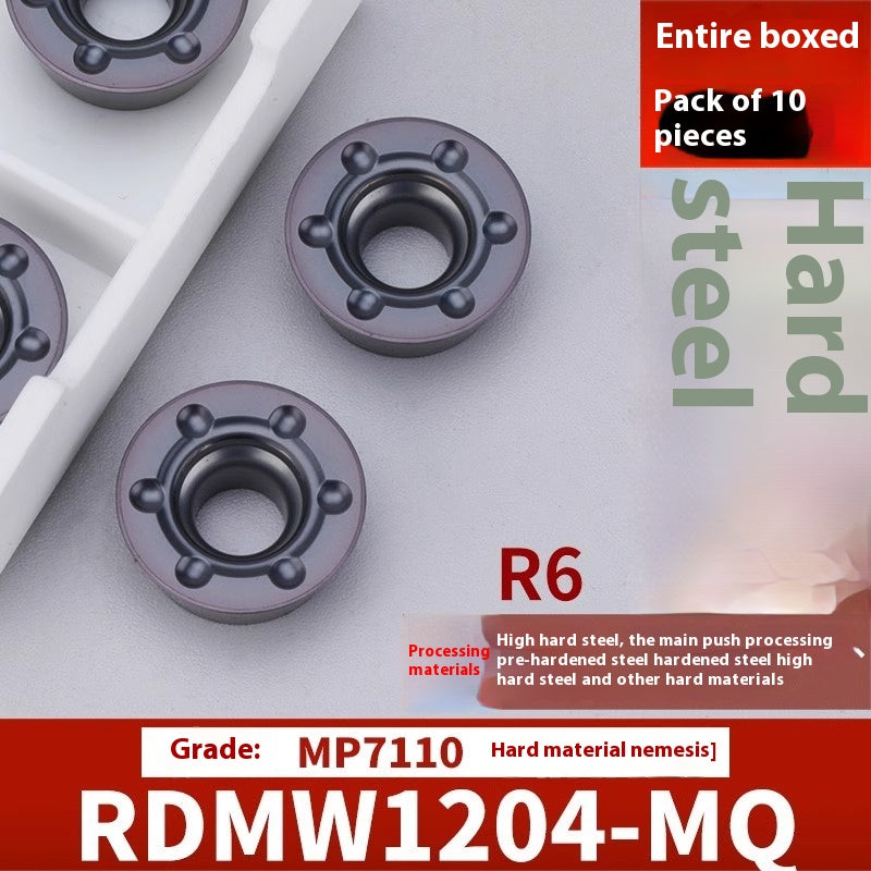 2042-CNC milling inserts, RPMW carbide R5 machining center, R4 milling machine, R6 milling inserts, RPMT round cutter cutters Shandong Denso Pricision Tools Co.,Ltd.